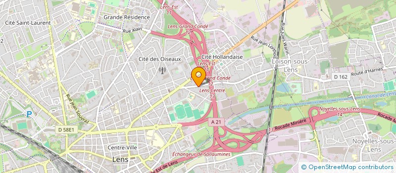 localisation de l'entreprise MASSELOT INFORMATIQUE  LENS