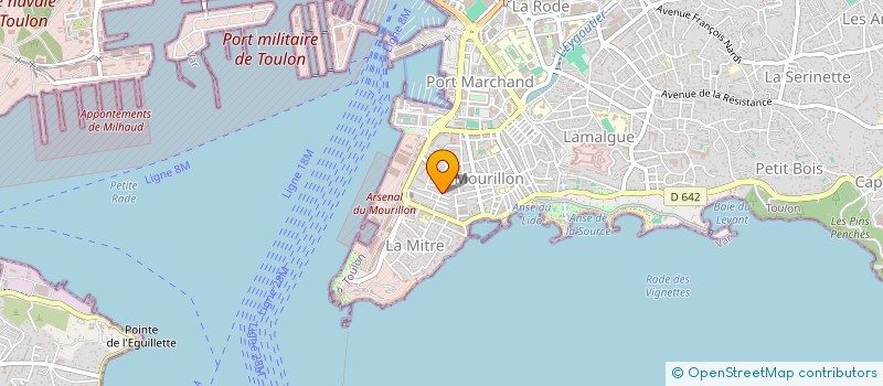 localisation de l'entreprise MASSENA  TOULON