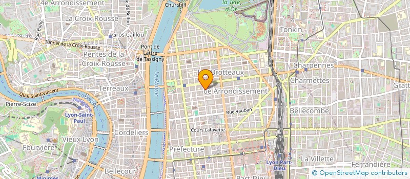 localisation de l'entreprise MASSENA  LYON