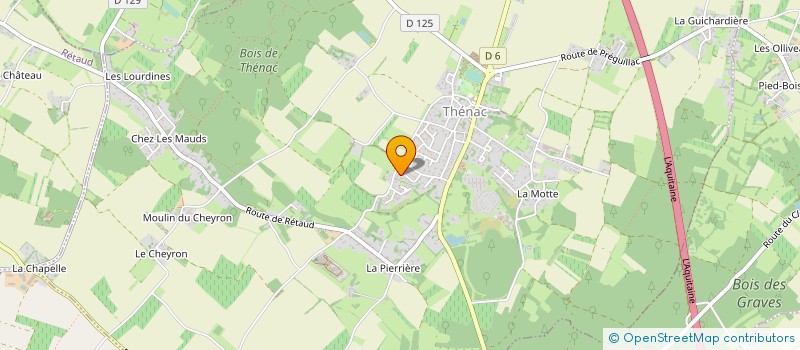 localisation de l'entreprise MASSENA MANAGEMENT  THENAC