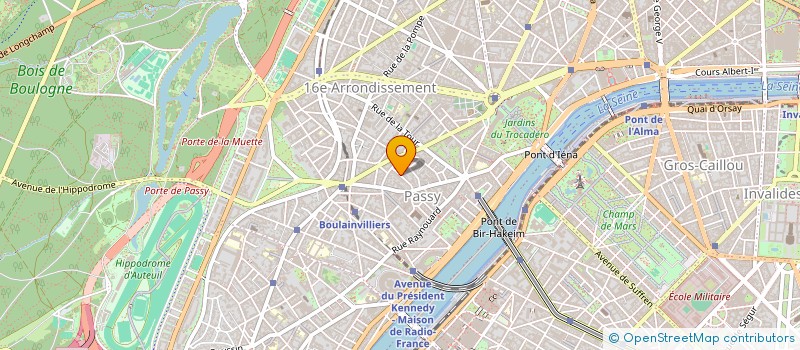 localisation de l'entreprise MASSENET CONSEIL  PARIS