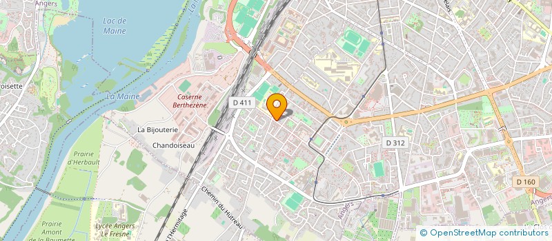 localisation de l'entreprise MASSENO à ANGERS