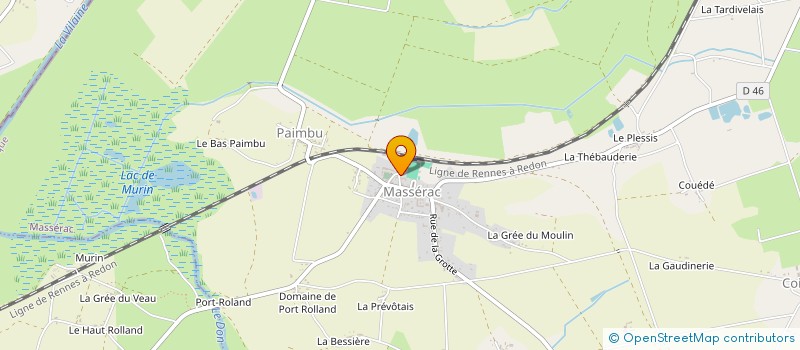 localisation de l'entreprise MASSERAC PHOTOGRAPHIE  MASSERAC