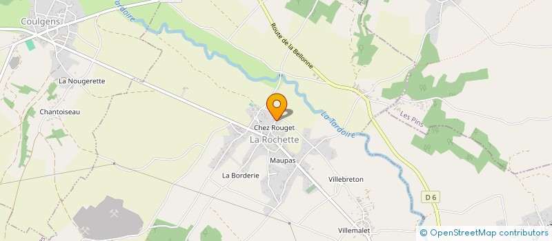 localisation de l'entreprise MASSERIA VALENTE à LA ROCHETTE