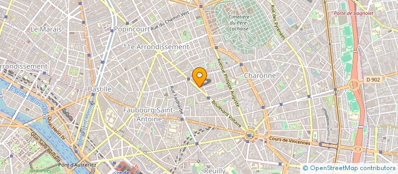localisation de l'entreprise MASSERON AND SAVAGE à PARIS