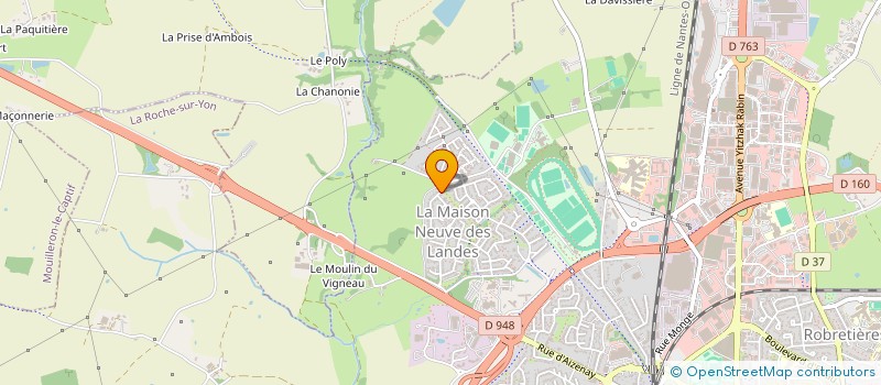 localisation de l'entreprise MASSET LMNP  LA ROCHE-SUR-YON