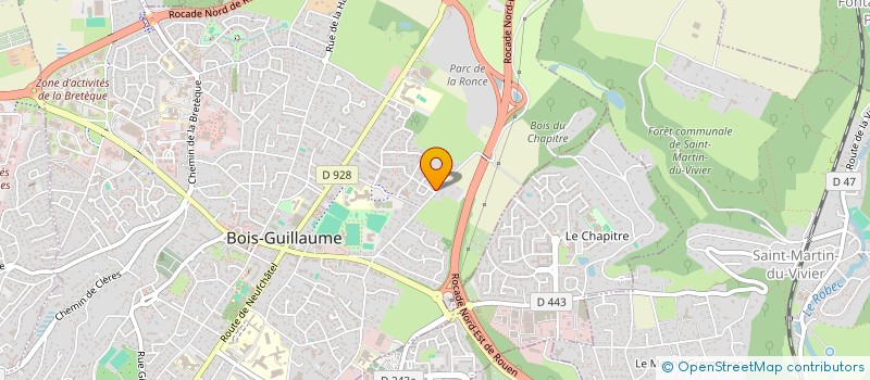 localisation de l'entreprise MASSIA à BOIS-GUILLAUME