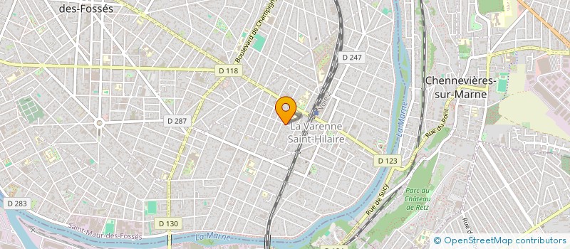 localisation de l'entreprise MASSIAS 51 à SAINT-MAUR-DES-FOSSES