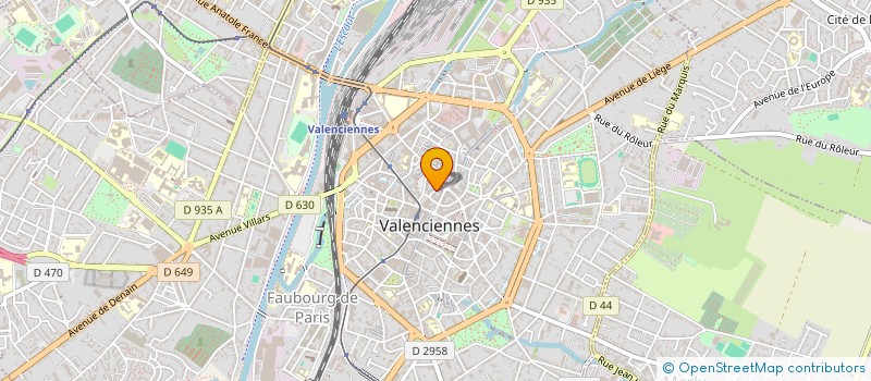 localisation de l'entreprise MASSIAS à VALENCIENNES