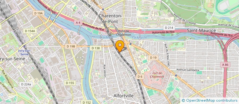 localisation de l'entreprise MASSIDDA JOSEPPINO & FANNY  MAISONS-ALFORT