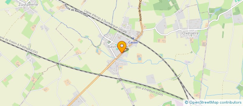 localisation de l'entreprise MASSIET  BAVINCHOVE