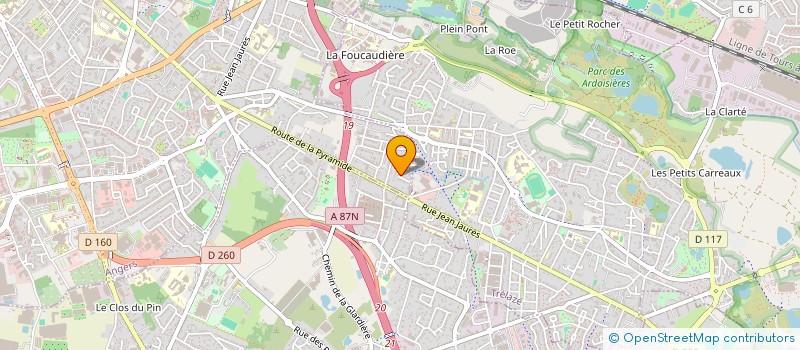 localisation de l'entreprise MASSIGNON à ANGERS