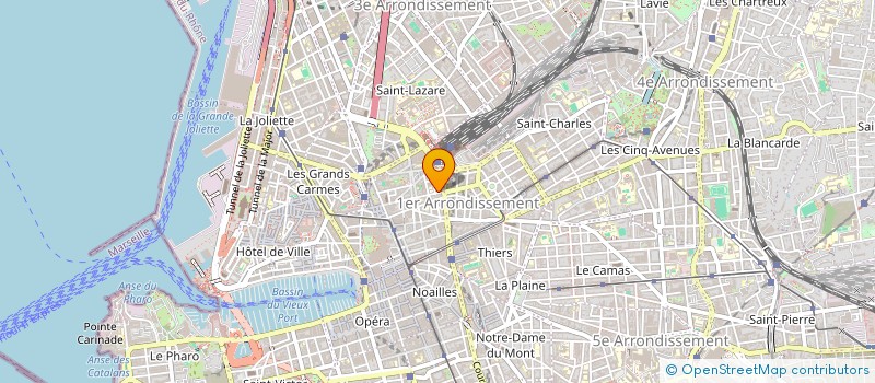 localisation de l'entreprise MASSIL à MARSEILLE