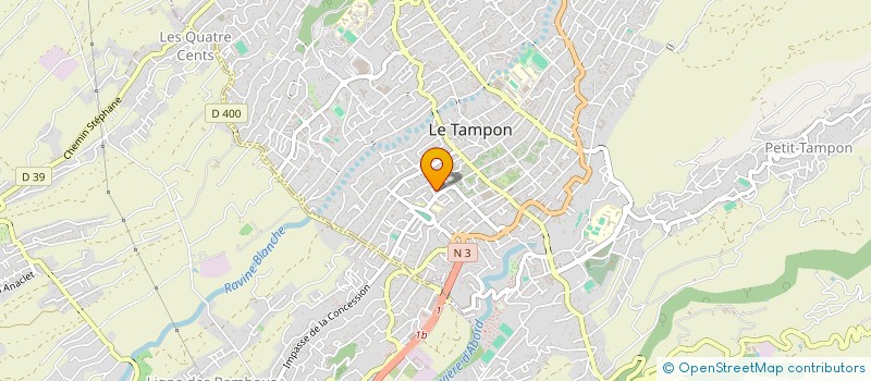 localisation de l'entreprise MASSILIA  LE TAMPON