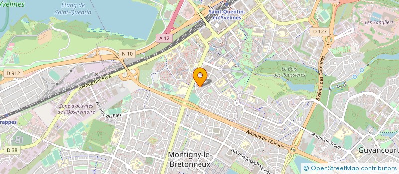 localisation de l'entreprise MASSILIA  MONTIGNY-LE-BRETONNEUX