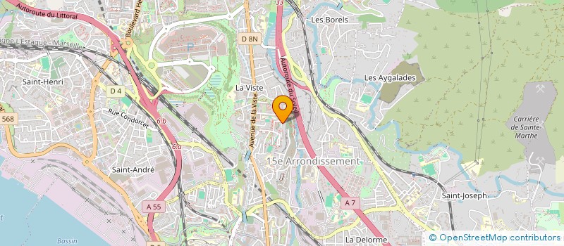 localisation de l'entreprise MASSILIA AUTO SERVICES à MARSEILLE