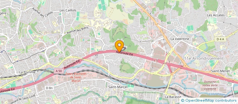 localisation de l'entreprise MASSILIA CAP EMPLOI  MARSEILLE