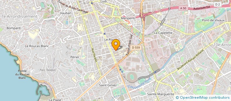 localisation de l'entreprise MASSILIA CARS INTERNATIONAL SALES & SERVICES  MARSEILLE