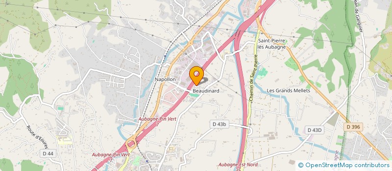 localisation de l'entreprise MASSILIA DEPANNAGES PNEUMATIQUES à AUBAGNE