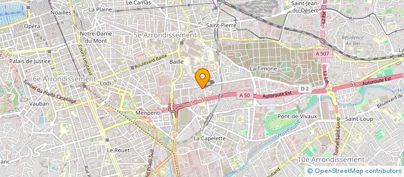 localisation de l'entreprise MASSILIA.DESIGN à MARSEILLE 10EME