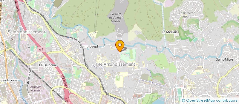 localisation de l'entreprise MASSILIA DISCOUNT à MARSEILLE 14