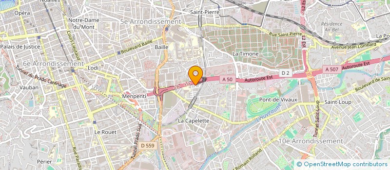localisation de l'entreprise MASSILIA EDITION CONCEPT à MARSEILLE