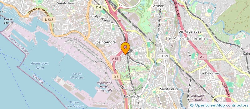 localisation de l'entreprise MASSILIA GROUP à MARSEILLE