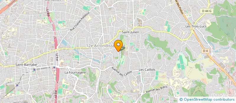 localisation de l'entreprise MASSILIA IMMOBILIER  MARSEILLE