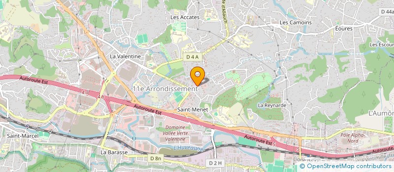 localisation de l'entreprise MASSILIA LA BUZINE à MARSEILLE