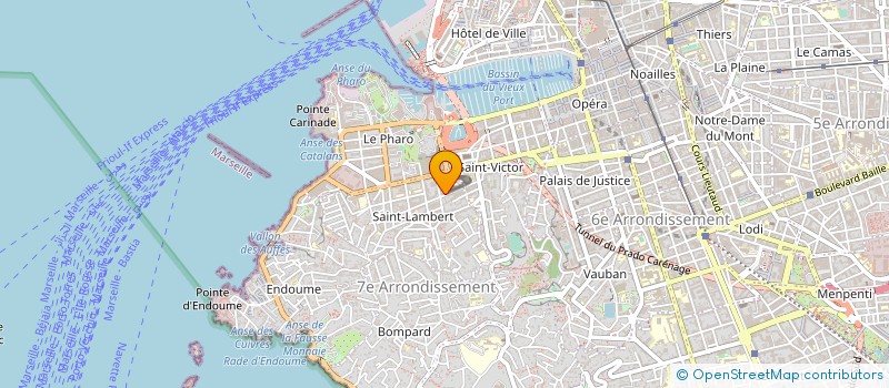 localisation de l'entreprise MASSILIA MUSIC SCHOOL  MARSEILLE
