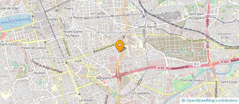 localisation de l'entreprise MASSILIA NETTOYAGE à MARSEILLE