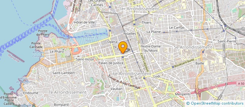 localisation de l'entreprise MASSILIA PARTICIPATIONS IMMOBILIERES à MARSEILLE