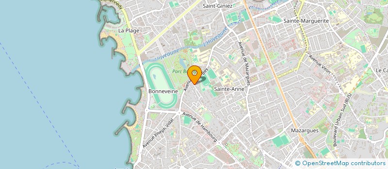 localisation de l'entreprise MASSILIA SPORT SANTE à MARSEILLE