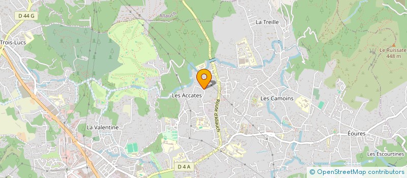 localisation de l'entreprise MASSILIA TAEKWONDO à MARSEILLE