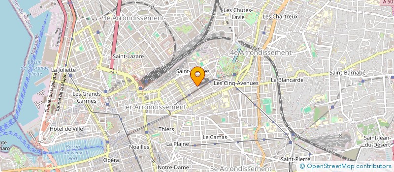 localisation de l'entreprise MASSILIA WELCOME SECURITE SERVICE à MARSEILLE