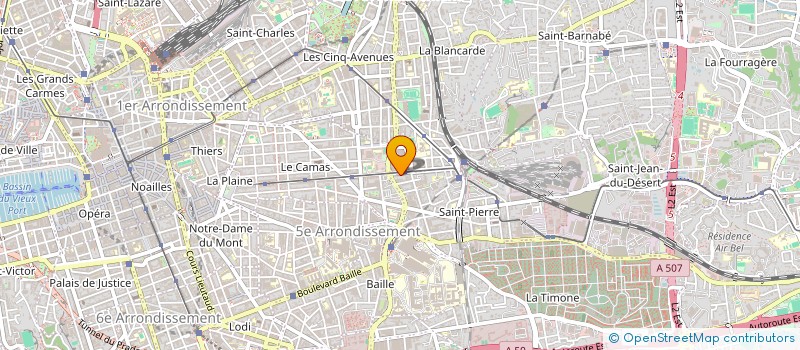 localisation de l'entreprise MASSILIO à MARSEILLE