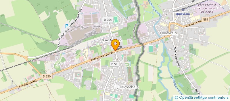 localisation de l'entreprise MASSILIO  QUIEVRECHAIN