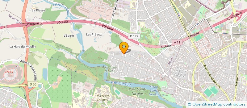 localisation de l'entreprise MASSILLY à AVRILLE