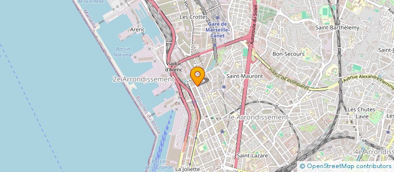 localisation de l'entreprise MASSILYA AND CO à MARSEILLE