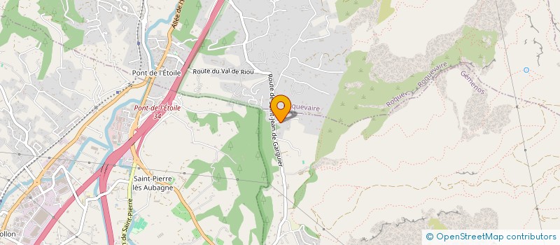 localisation de l'entreprise MASSIMELLI  GEMENOS