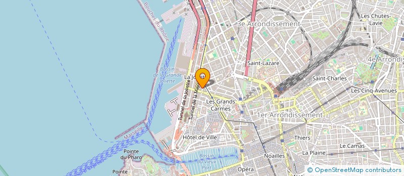 localisation de l'entreprise MASSIMEX à MARSEILLE