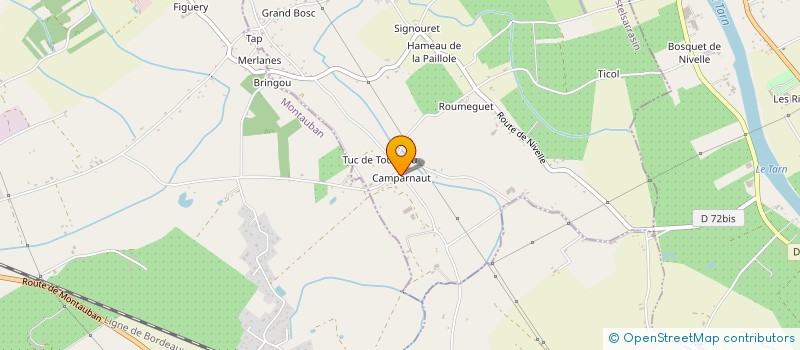 localisation de l'entreprise MASSIMINO à ALBEFEUILLE-LAGARDE