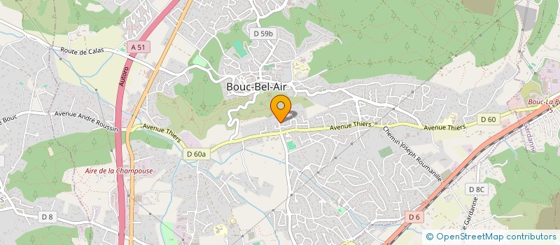 localisation de l'entreprise MASSIMO à BOUC-BEL-AIR
