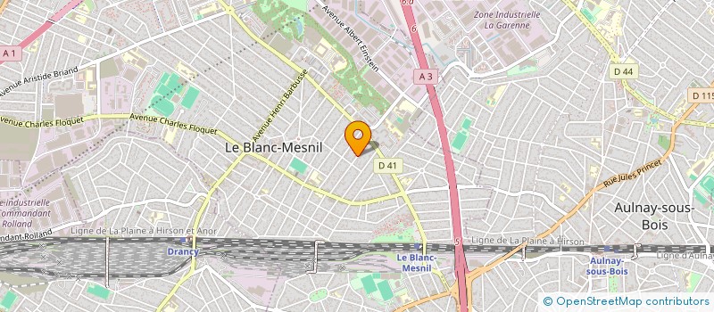 localisation de l'entreprise MASSIMO à LE BLANC-MESNIL