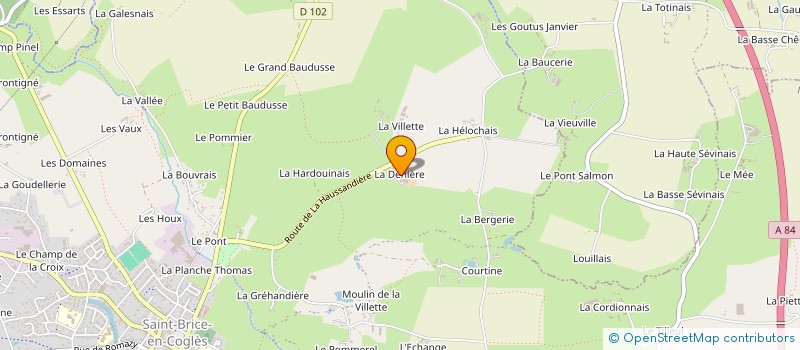 localisation de l'entreprise MASSIN PERE ET FILS  VAL-COUESNON