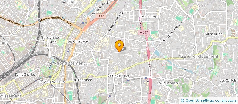 localisation de l'entreprise MASSINEA à MARSEILLE