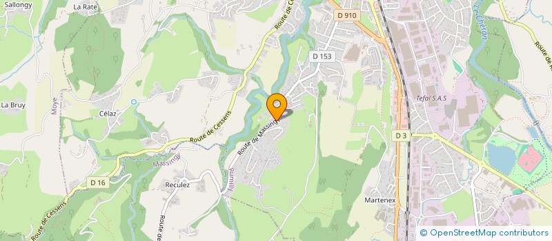 localisation de l'entreprise MASSINGY POUR TOUS  MASSINGY