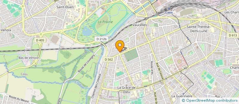 localisation de l'entreprise MASSINISSA à CAEN