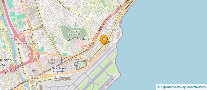 localisation de l'entreprise MASSINISSA à NICE