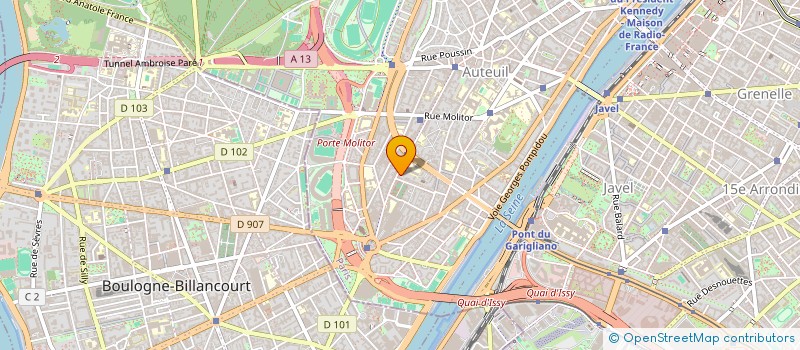 localisation de l'entreprise MASSIRA à PARIS